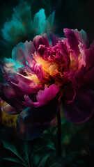 Beautiful nature, live, bright colors, fresh plants and flowers, nature