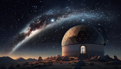 observatory astronomical dome - obrazy, fototapety, plakaty