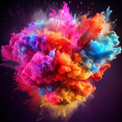 Fototapeta premium Color Explosion