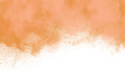 Fototapeta na wymiar Abstract orange watercolor background.Hand painted watercolor. vector