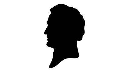 James Buchanan silhouette