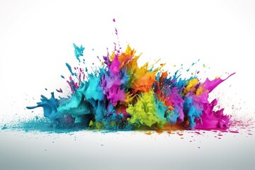 colorful splash background featuring fun feel