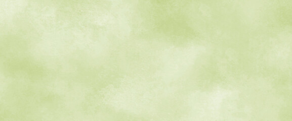 Gradient color green and yellow paper. Sky and cloud background. Vector design