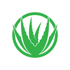Aloe Vera logo icon design symbol beauty