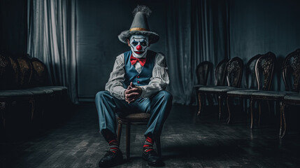 Fototapeta na wymiar Horror Clown