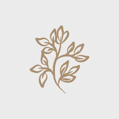 outline leaves, line leaf and line art leaf for wedding invitation, line leaf, line leaves icon