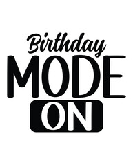 Birthday Mode On eps
