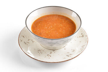 Ezo Gelin Soup in Patterned Soup Bowl