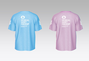 Unisex Medical Shirt Mockup
