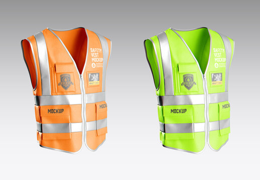 Safety Vest Mockup 