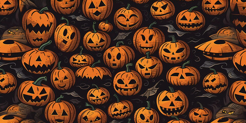 Jack-o'-lantern background