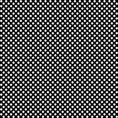 Seamless surface pattern design with quatrefoil figures. Oriental traditional ornament with Arepeated rounded shapes. Ancient mosaic wallpaper. Grid motif. Digital paper abstract. Vector illustration.