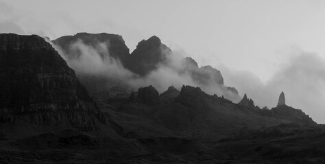 Moody Old man of Storr