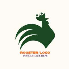 Rooster logo design for company's by illustrator