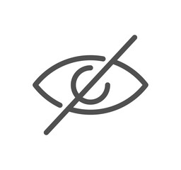 Fake news related icon outline and linear vector.