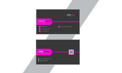 Unique Professional Business Card  Design