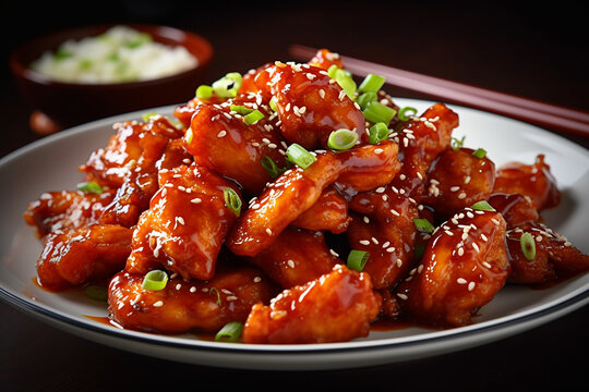 General Tao Chicken Delicious Generative AI
