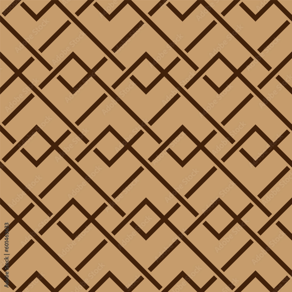 Poster abstract repeating seamless geometric pattern