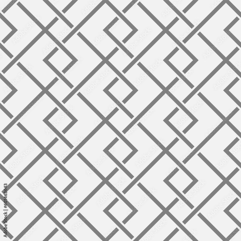 Poster abstract repeating seamless geometric pattern