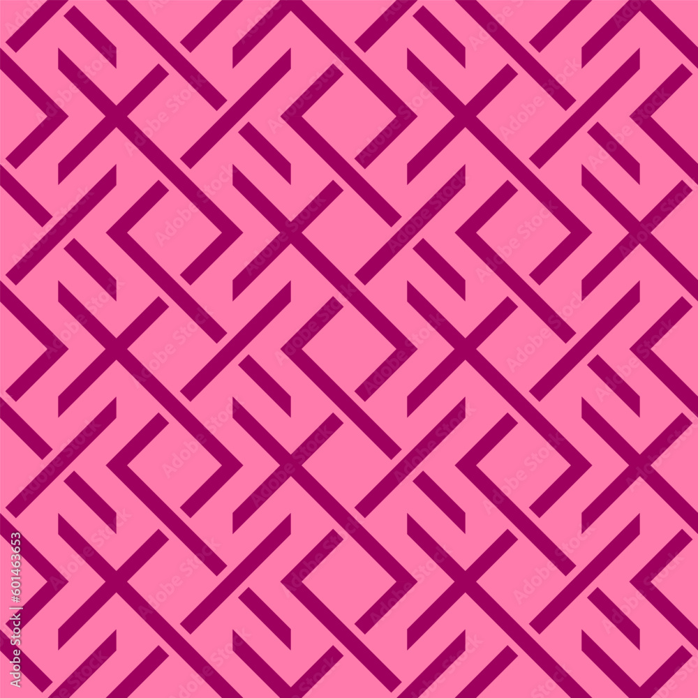 Poster abstract repeating seamless geometric pattern