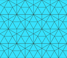 Abstract repeating seamless geometric pattern