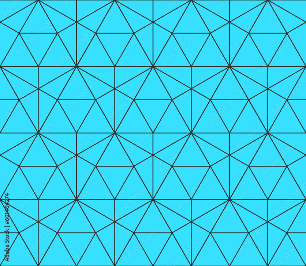 Poster abstract repeating seamless geometric pattern