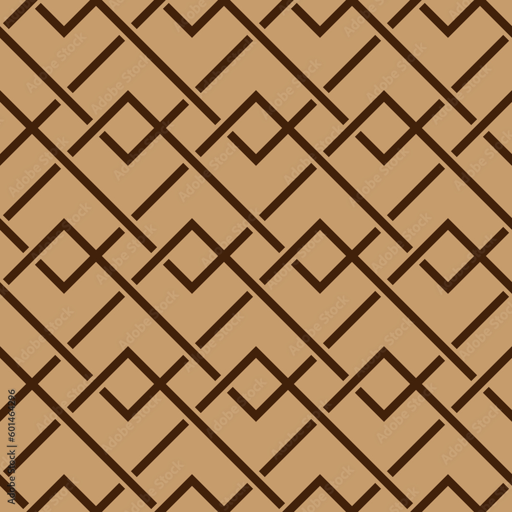Poster abstract repeating seamless geometric pattern