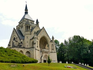 Le mémorial des batailles de la Marne dans le parc du château de Dormans dans la Marne