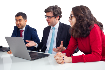 Executive meeting, questioning