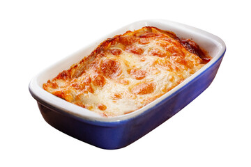 Lasagna stuffed with meat