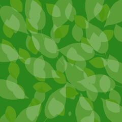 abstract green shapes background pattern design