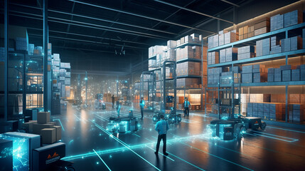 Intelligent warehouse management system .