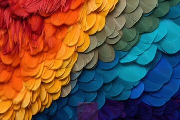 Obraz premium pride color palette