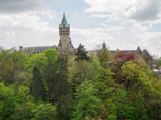 Fototapeta na wymiar Die Stadt Luxemburg