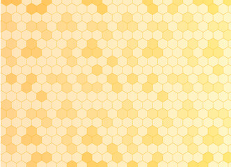 Free vector abstract hexagonal pattern colorful background