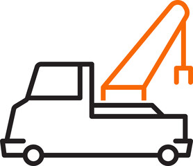 tow truck icon