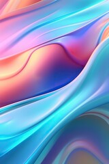 Blue and pink background wallpaper. AI Generated