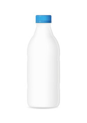 Milk bottle Vector illustration isolated on white background