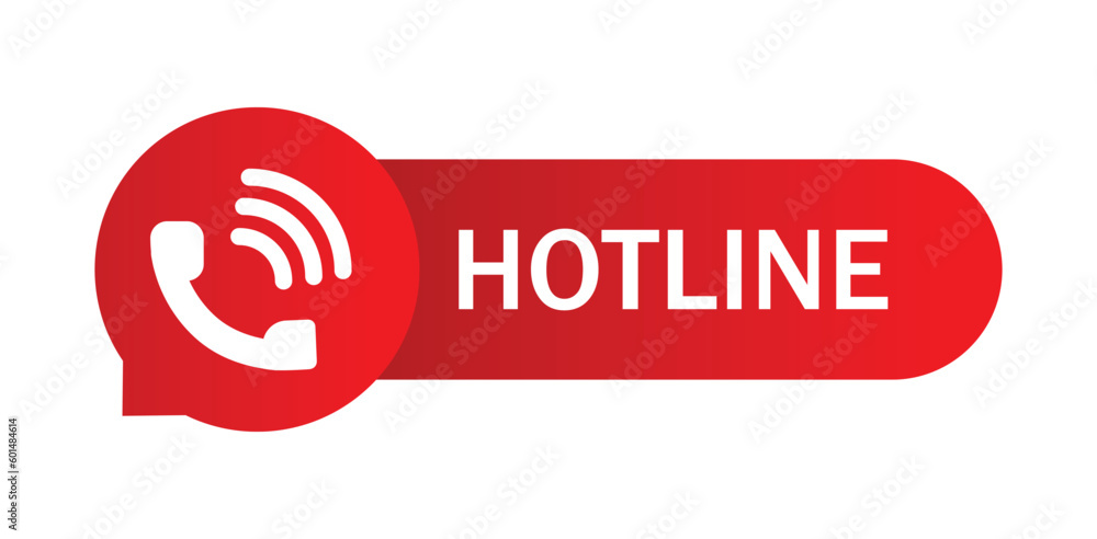 Poster callback hotline mobile phone call banner with place for number