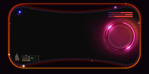 virtual reality vr glasses Metaverse view from the digital interface Surrounded by holographic data VR technology Cyber digital Metaverse 3d illustration