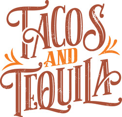 Tacos and Tequila Custom Text Banner - 601496441