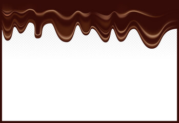 Liquid Chocolate Illustration 