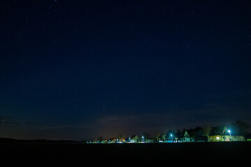 Naklejka premium Nightscape