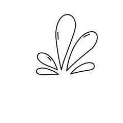 water droplets vector