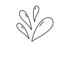 water droplets vector