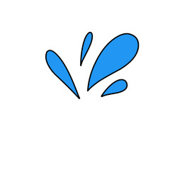 water droplets vector