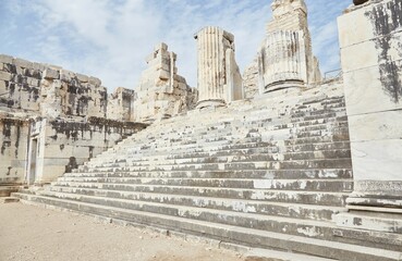 Temple of Apollo at Didyma in Aydun Province, Turkey