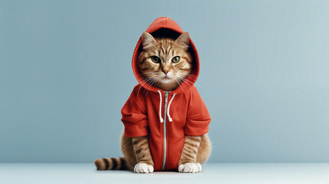 Cat In Clothes Images – Browse 522 Stock Photos, Vectors, and
