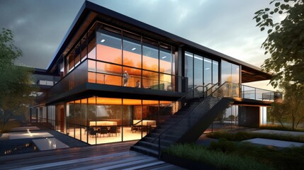 Fototapeta premium Exterior Architecture Design Ideas
