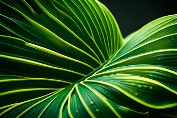 Gr&uuml;nes Blatt Wallpaper